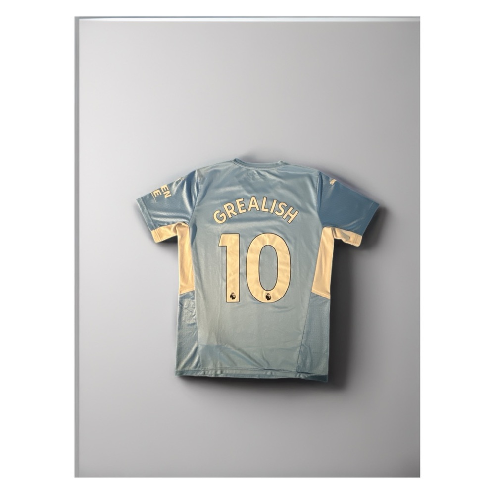 Jack Grealish #10 Manchester City 21/22 Home Kit (Puma)